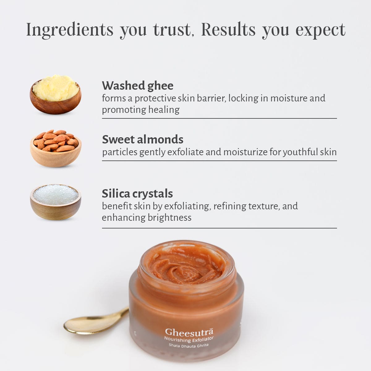 Gheesutrā Nourishing Exfoliator