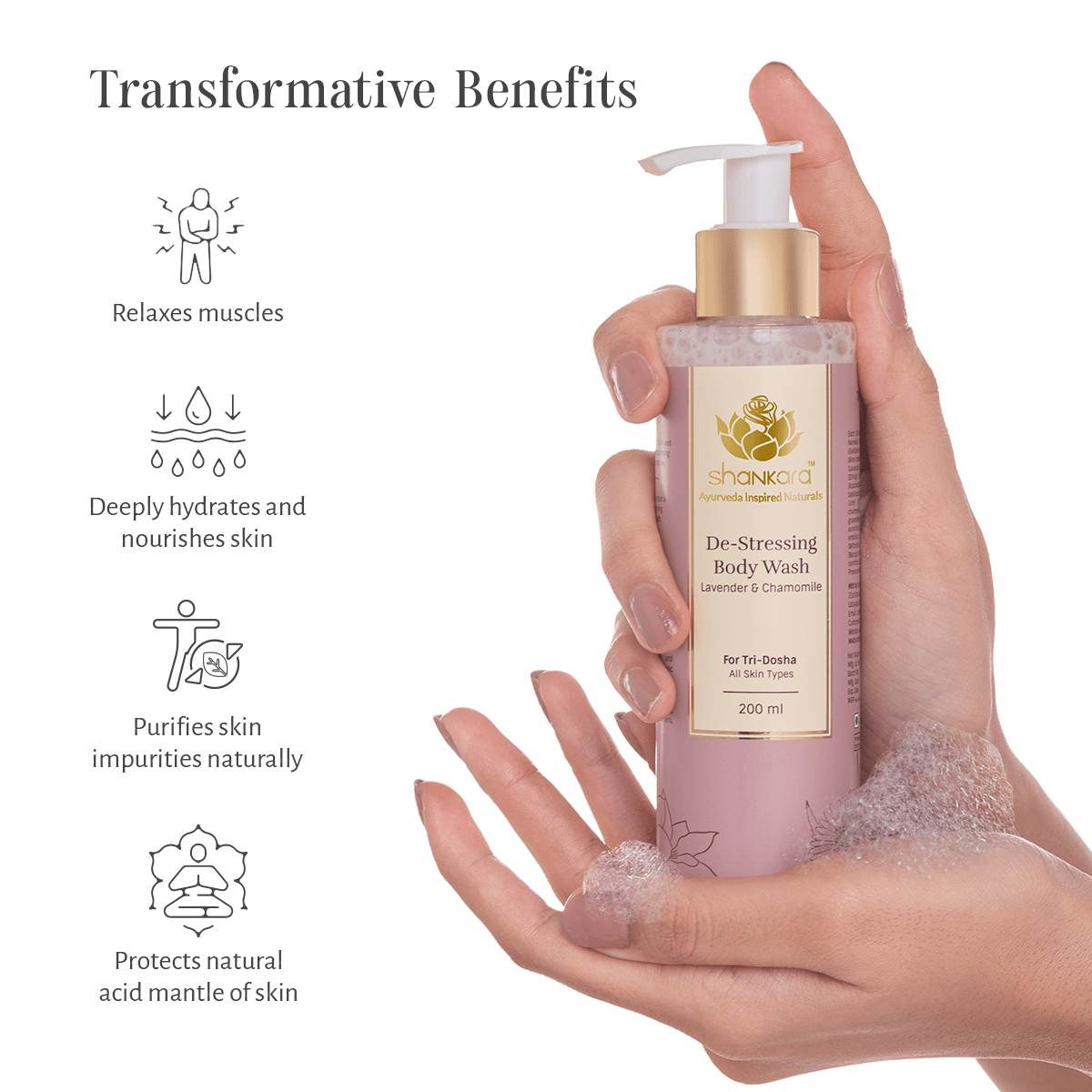 De-Stressing Body Wash - Shankara India