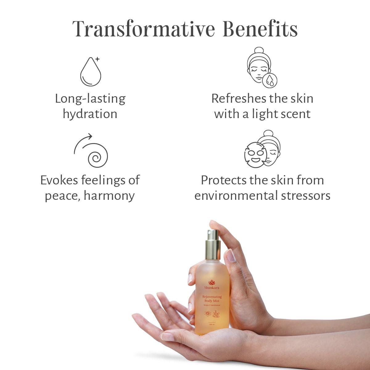 Rejuvenating Body Mist - Shankara India