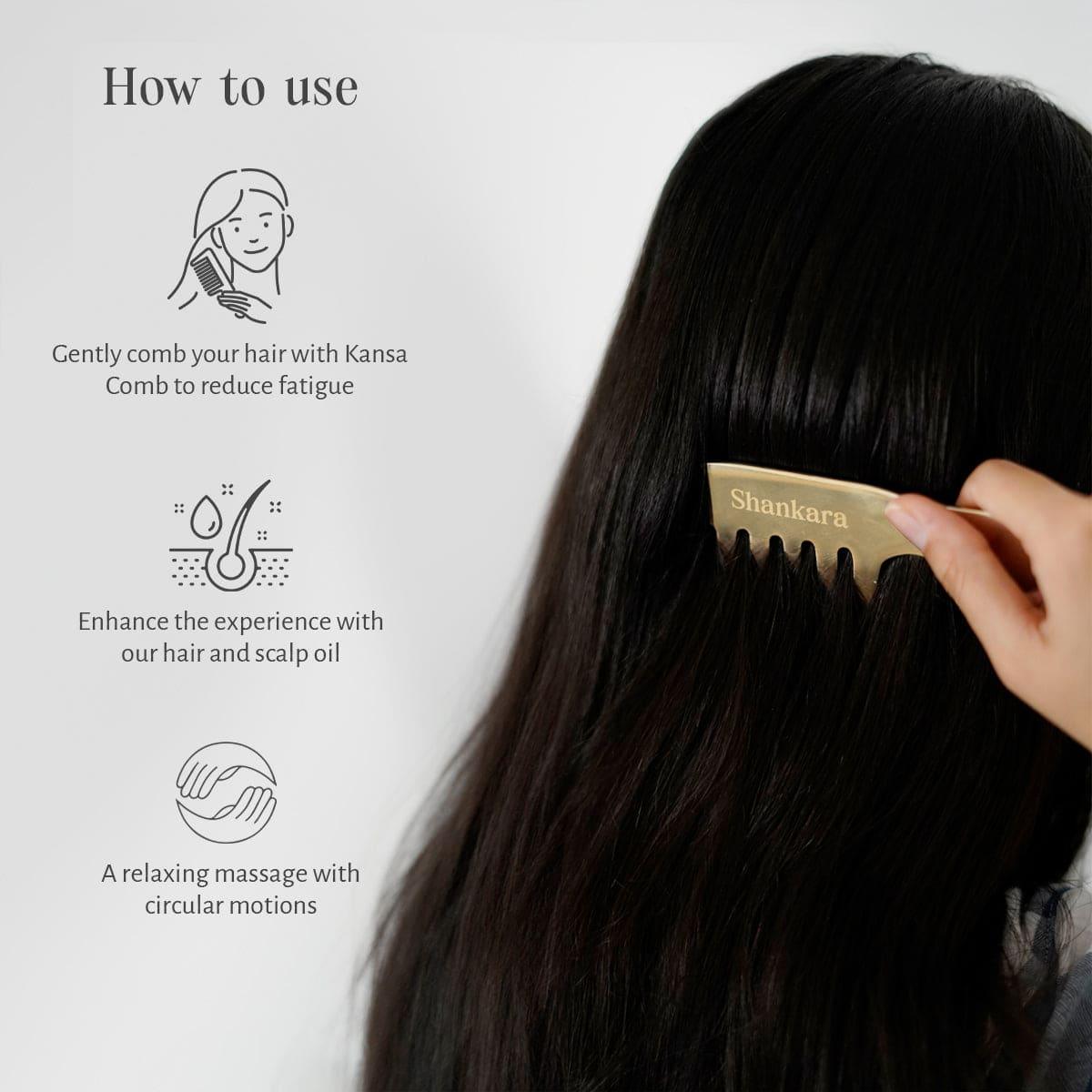 Kansa Hair Comb