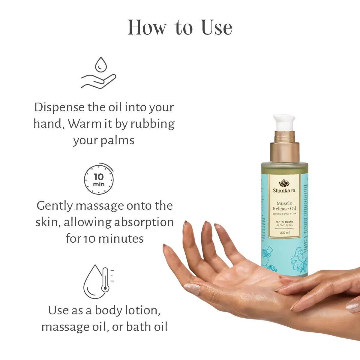 Muscle Release Oil - Shankara India