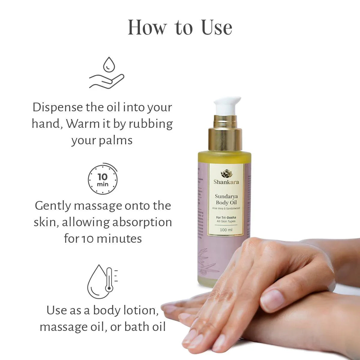 Sundarya Body Oil - Shankara India