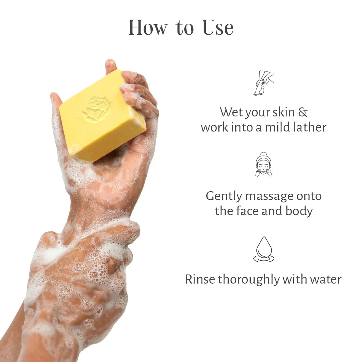 Brightening Body Bar – Saffron & Turmeric