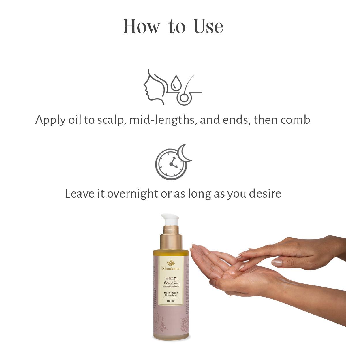Hair & Scalp Oil - Shankara India