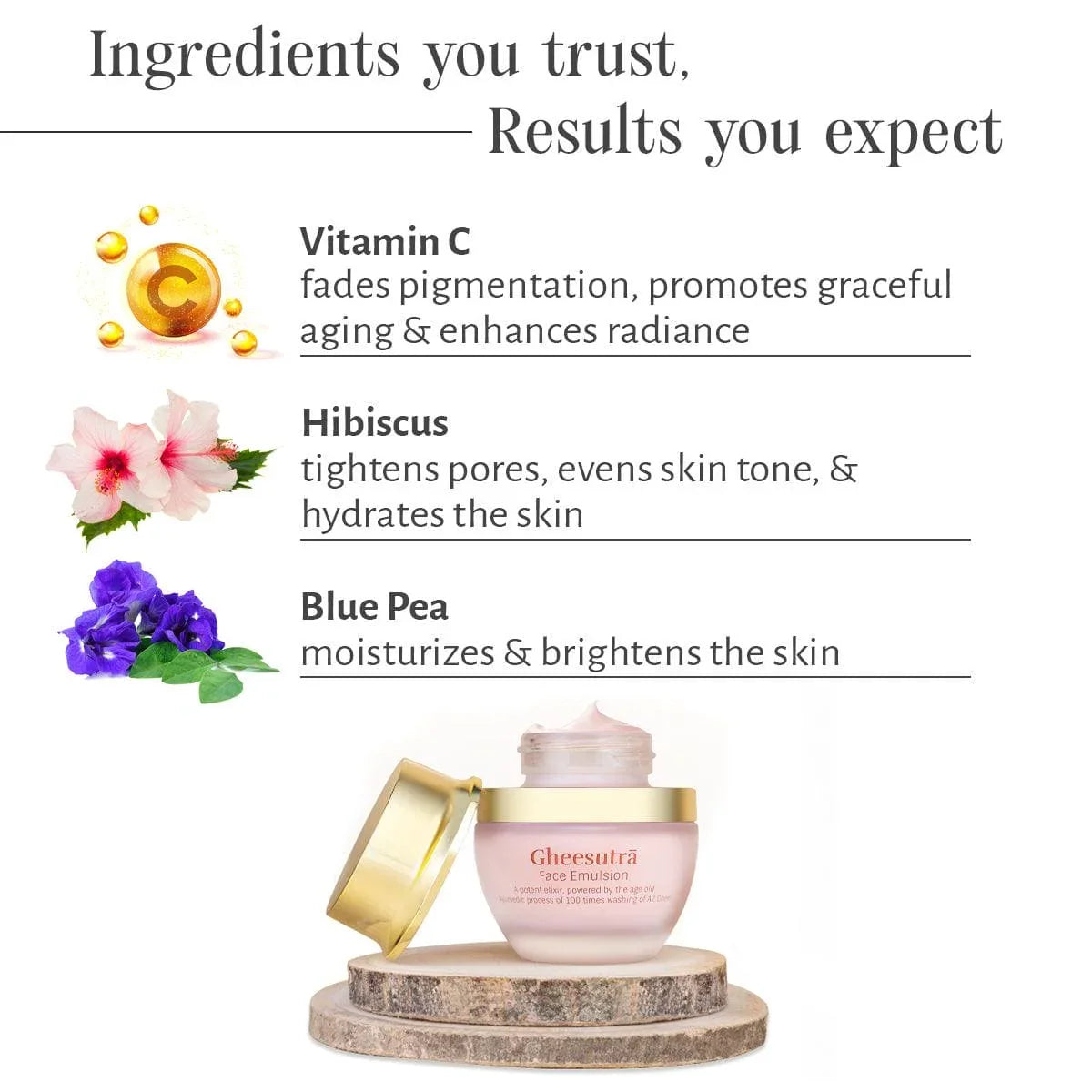 Gheesutrā Face Emulsion - Shankara India