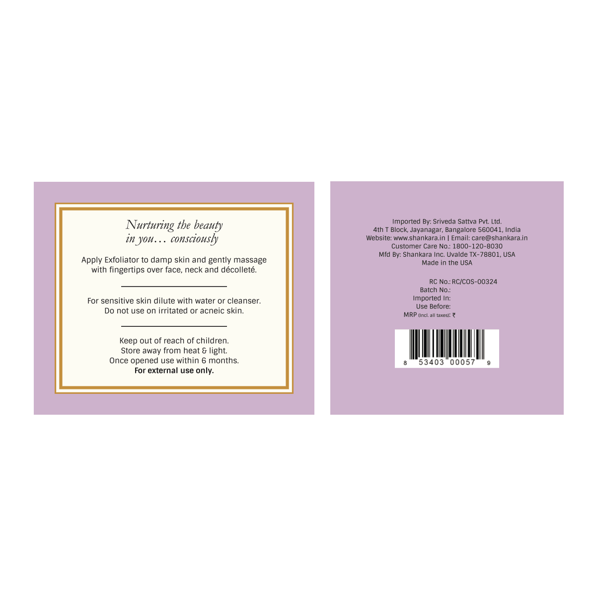 Microcrystal Exfoliator - Shankara India