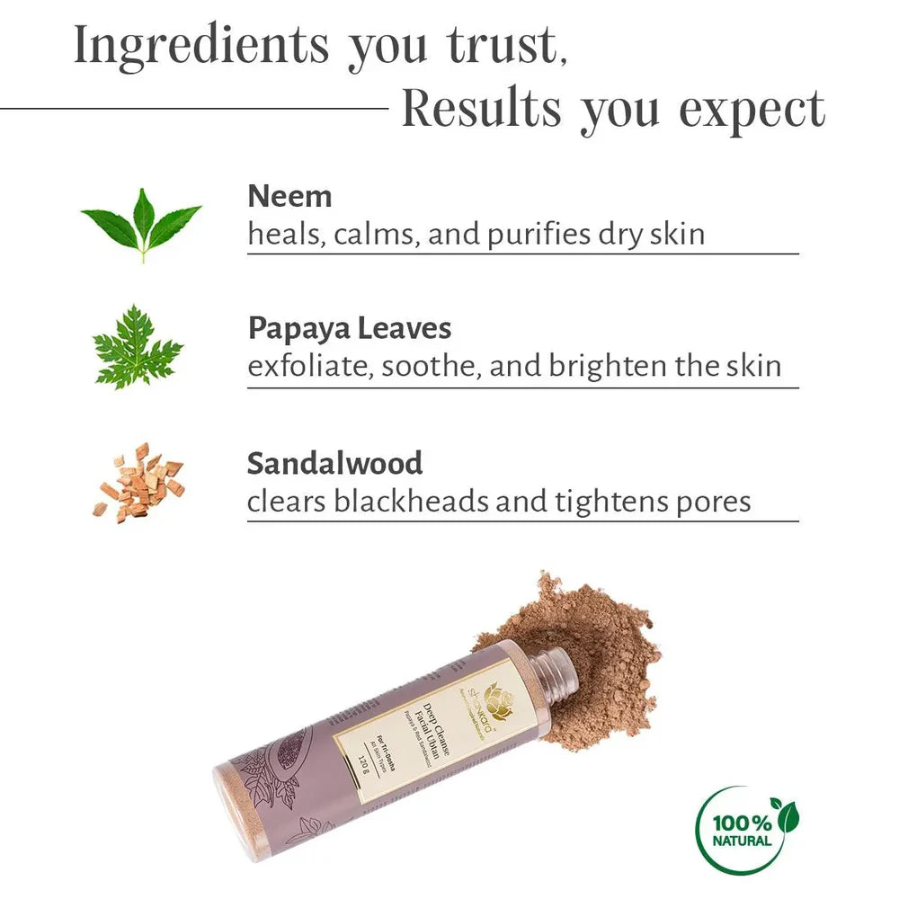 Deep Cleanse Facial Ubtan