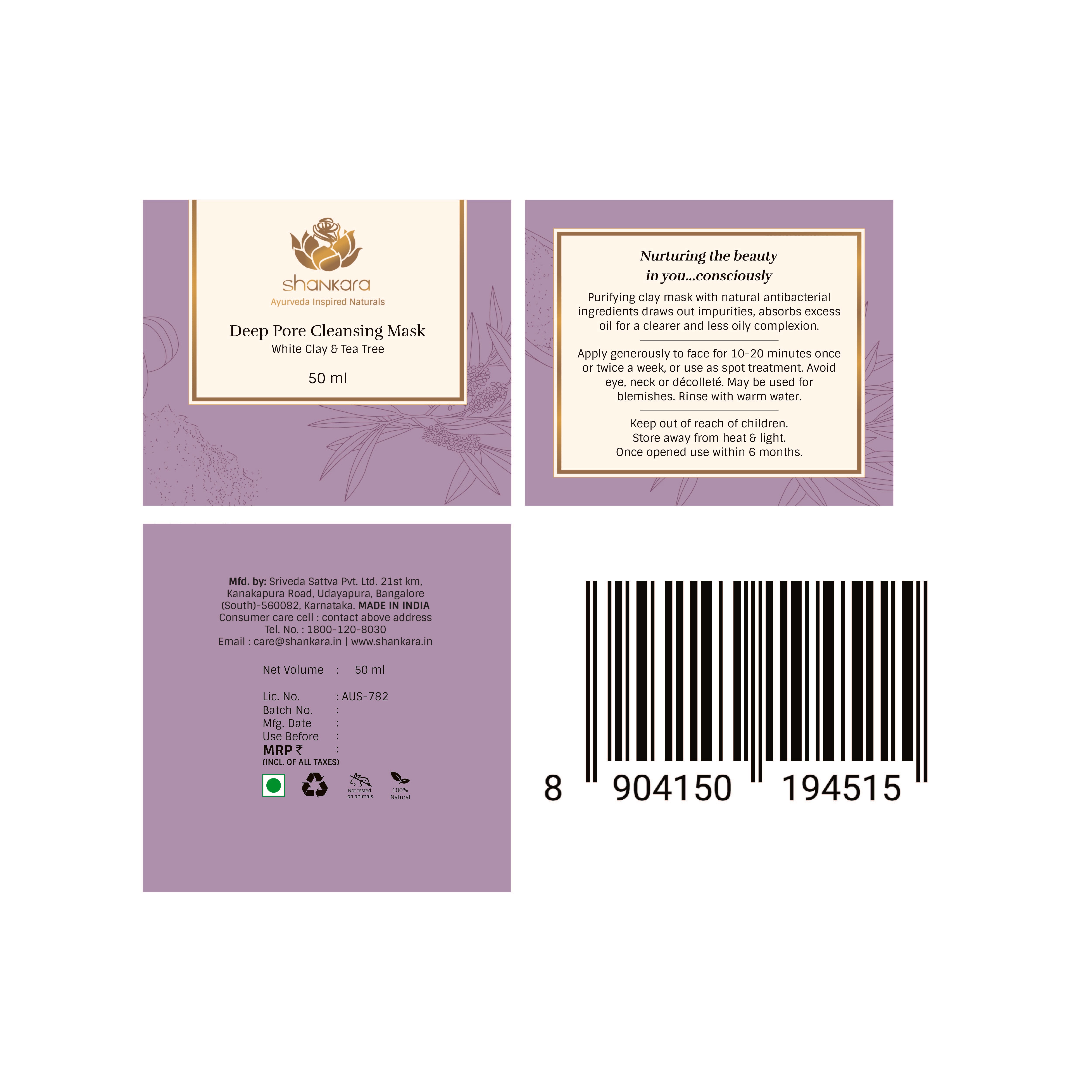 Deep Pore Cleansing Mask