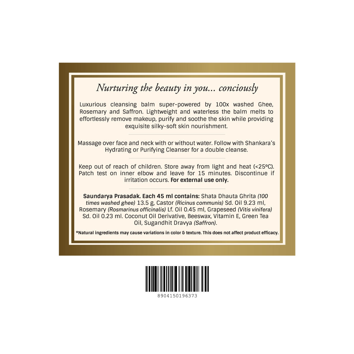 Gheesutrā Cleansing Balm