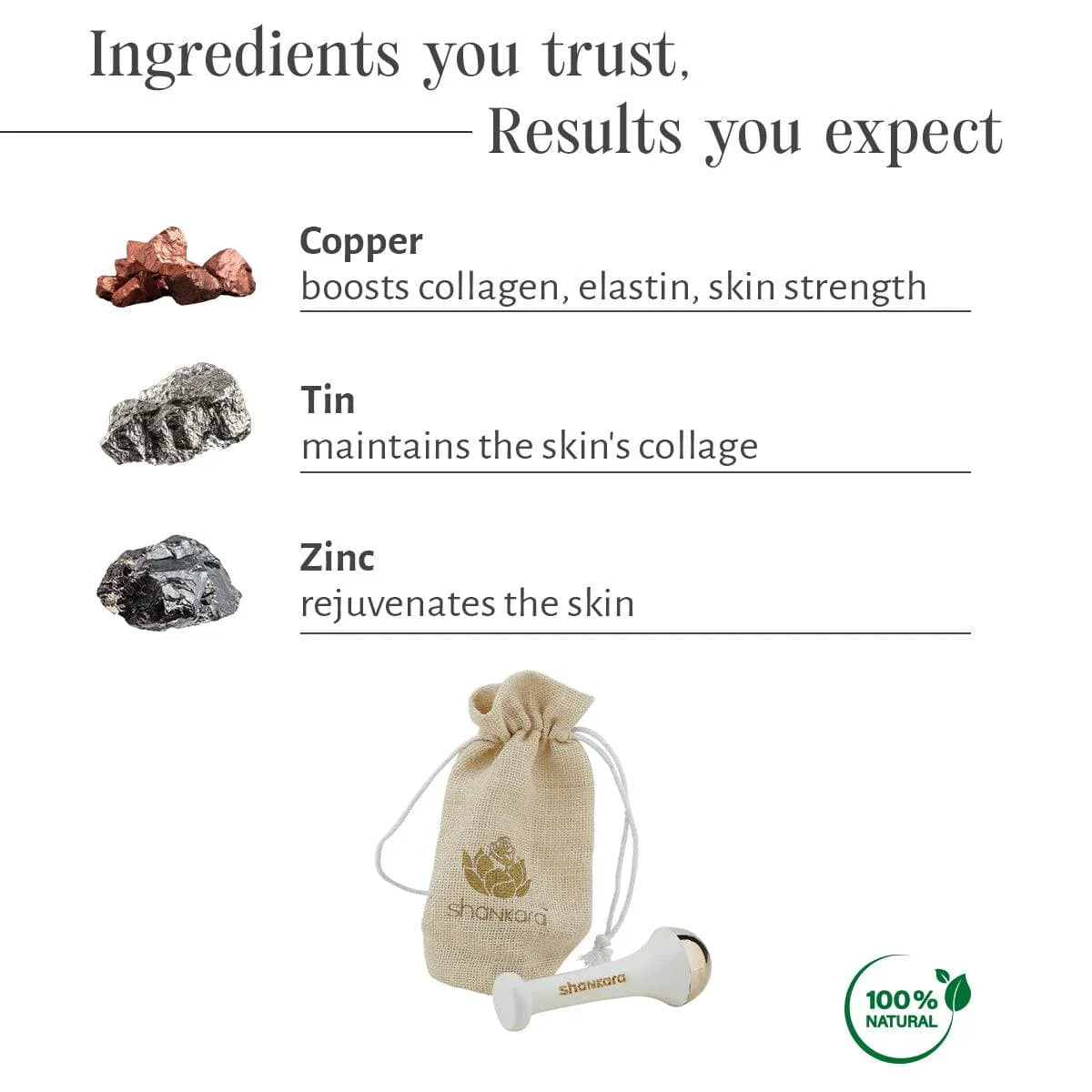 Kansa Massage Wand - Shankara India