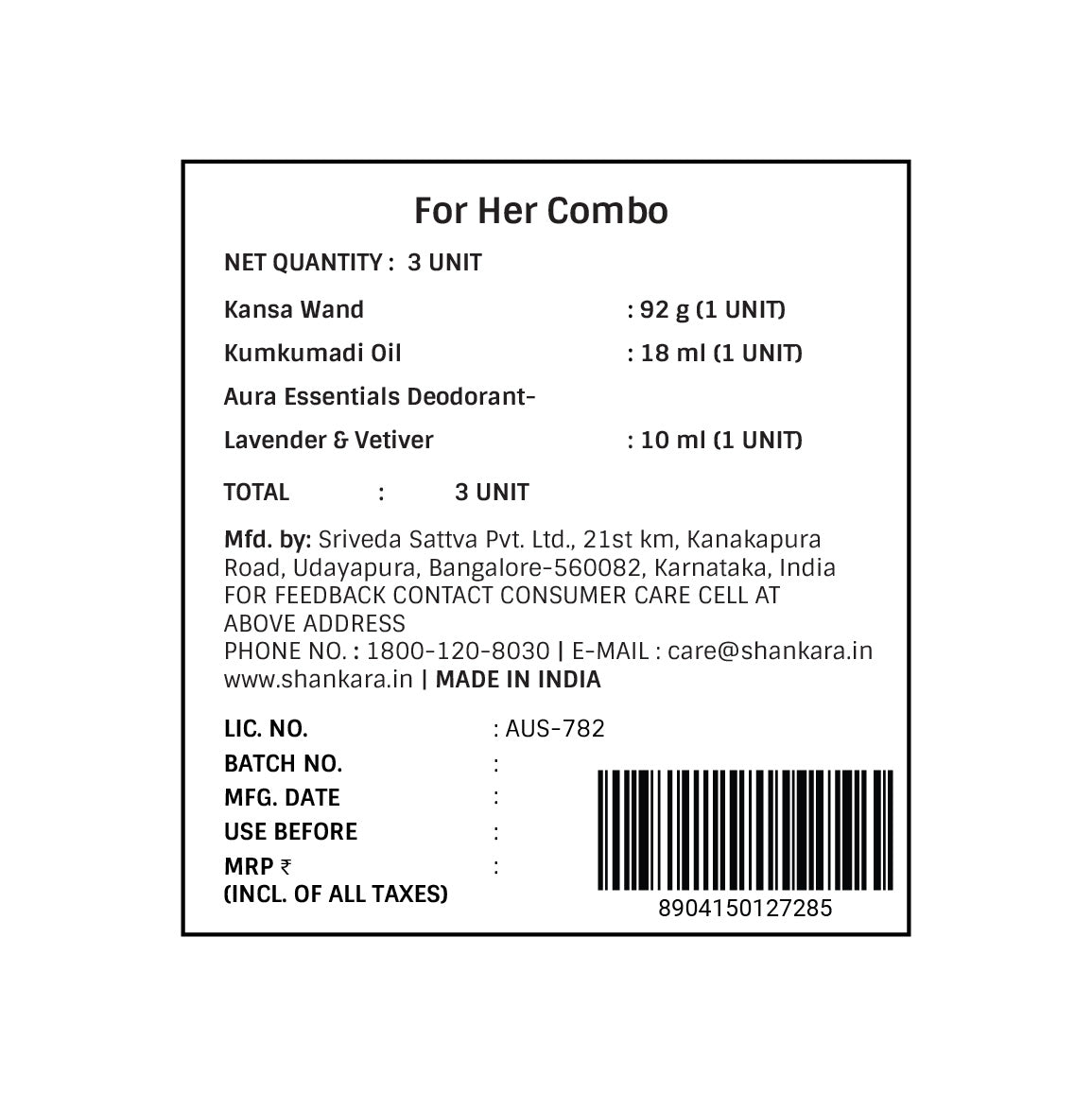 For Her Combo