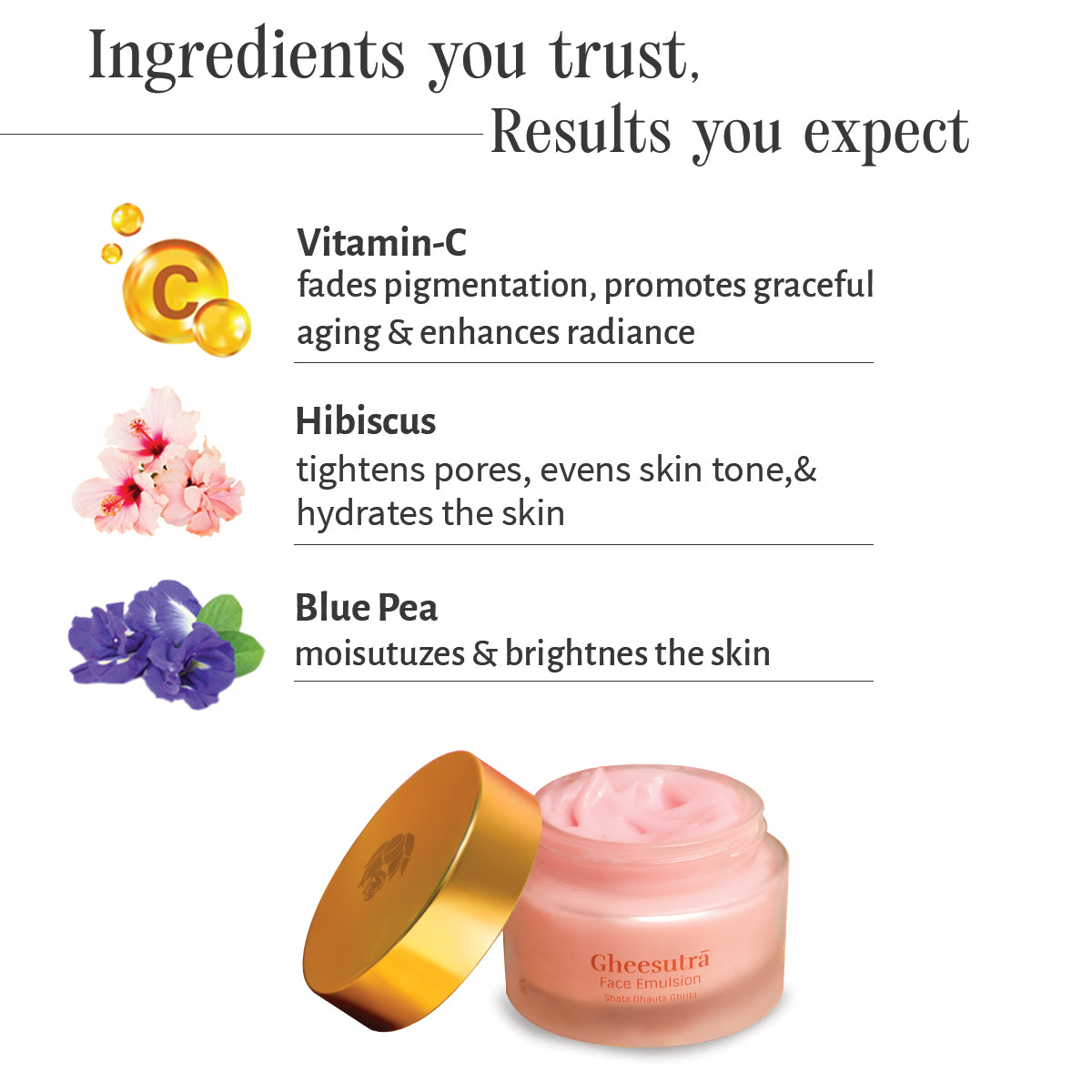 Gheesutrā Face Emulsion 50ML