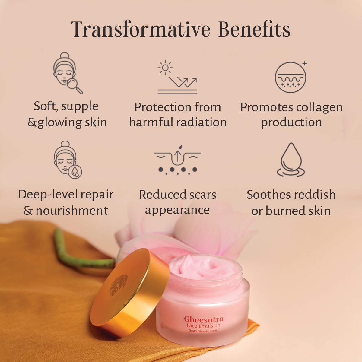 Gheesutrā Face Emulsion 50ML