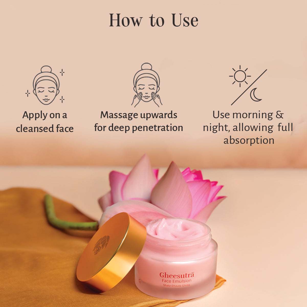 Gheesutrā Face Emulsion 50ML