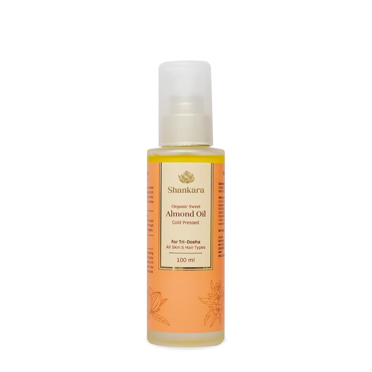 Organic Sweet Almond Oil - Shankara India