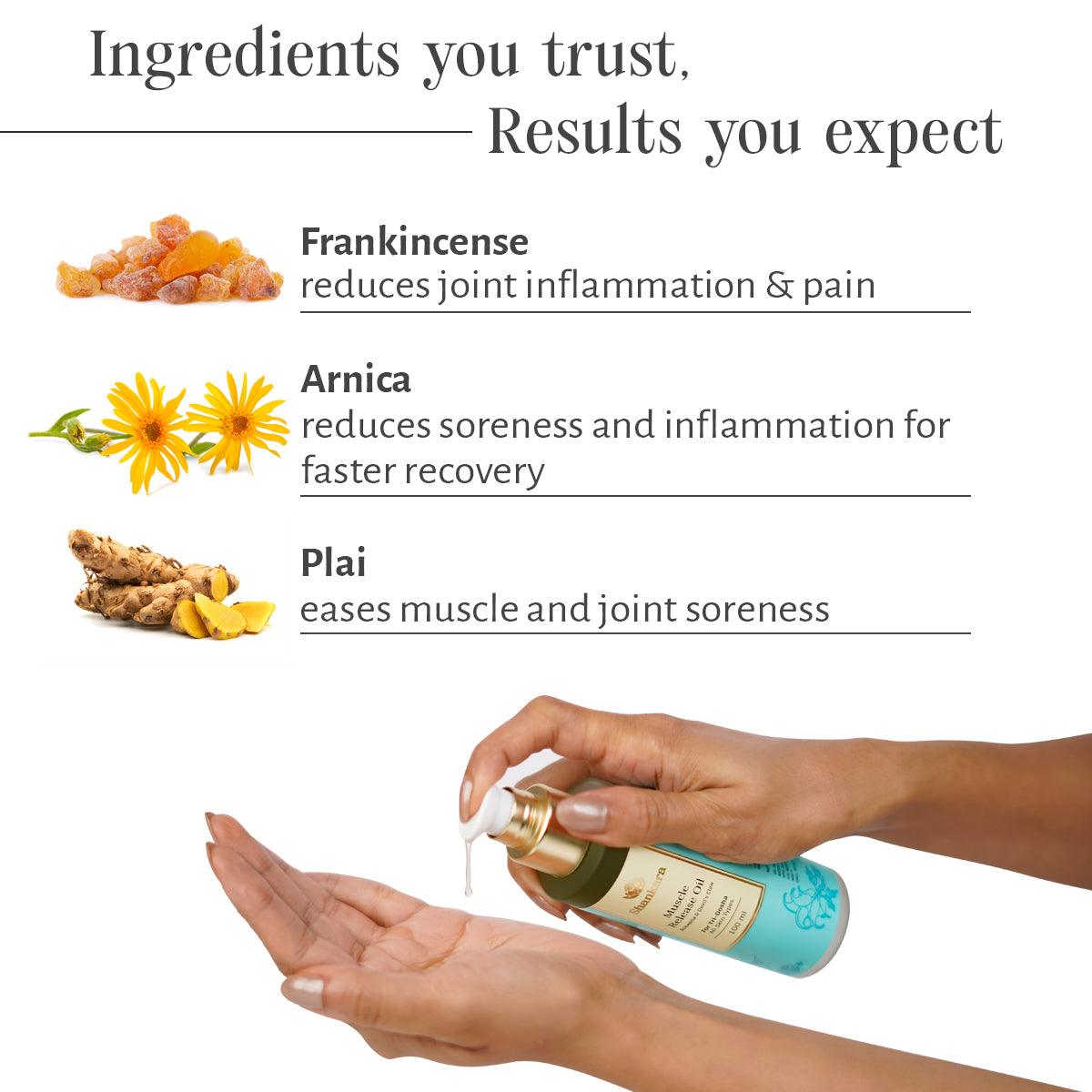 Muscle Release Oil - Shankara India