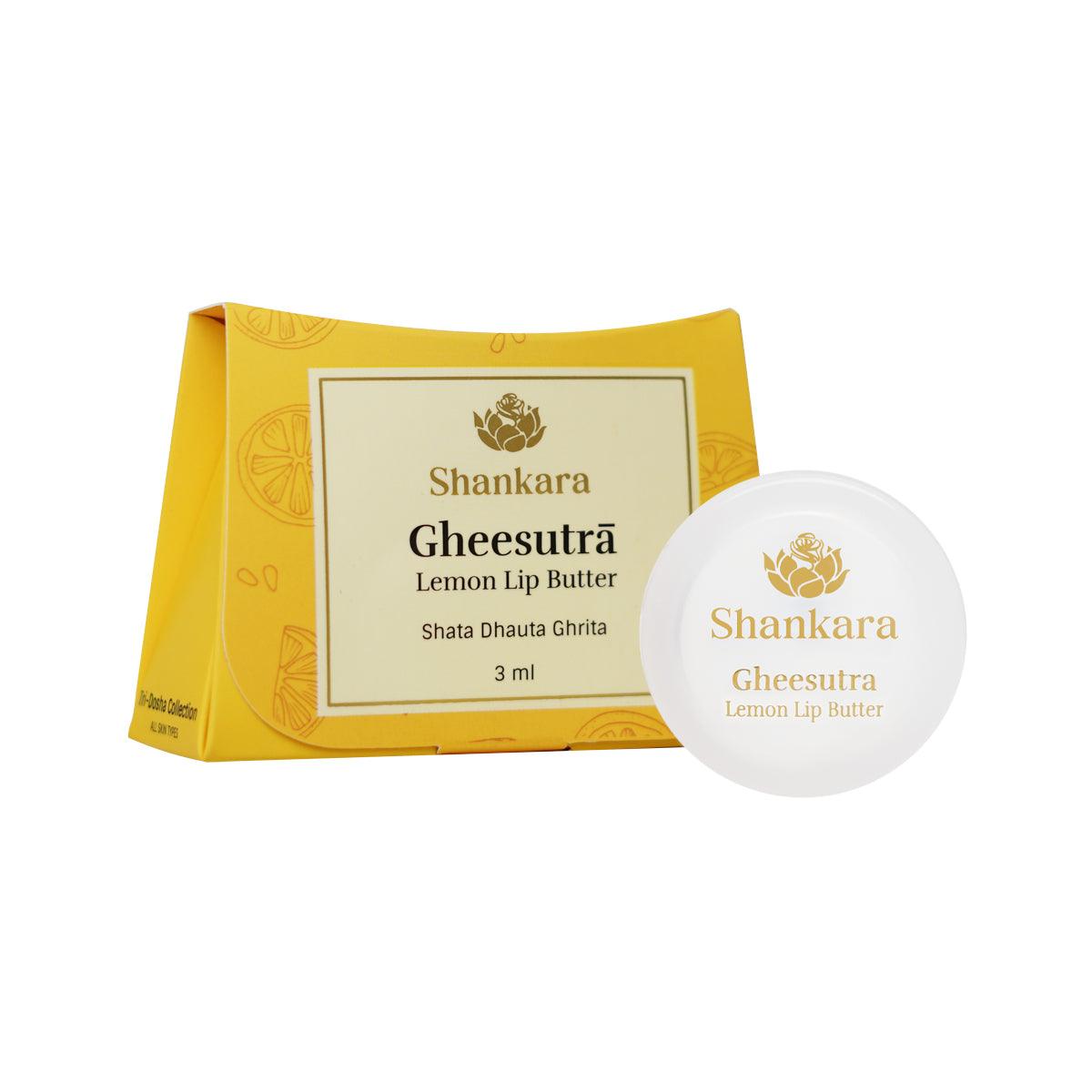Gheesutrā Lemon Lip Butter - Shankara India