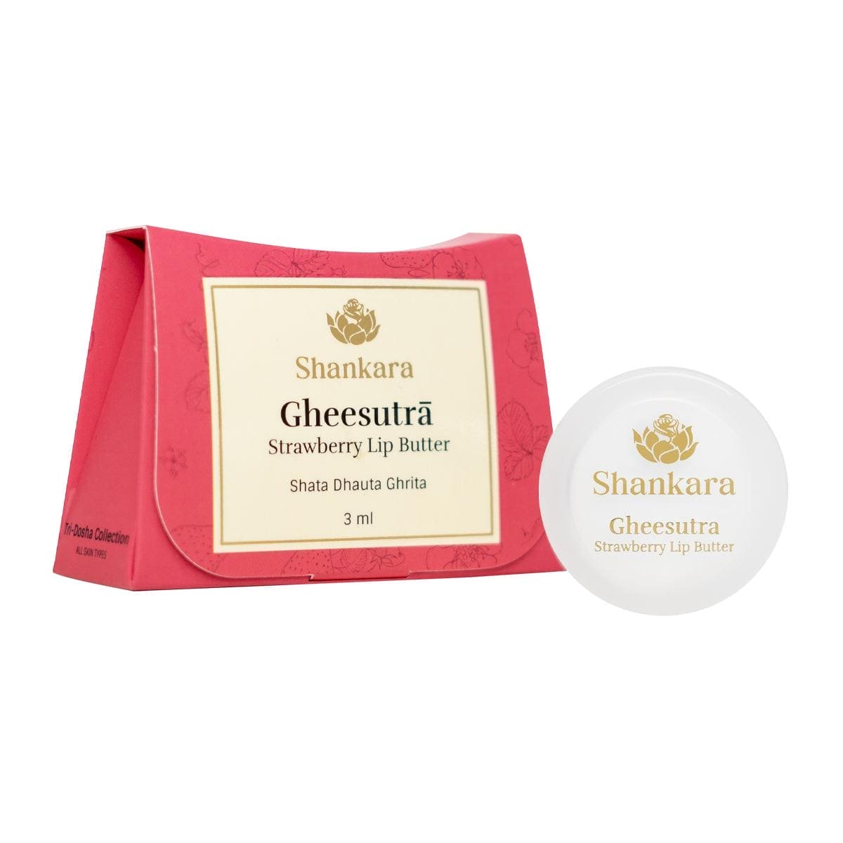 Gheesutrā Strawberry Lip Butter - Shankara India