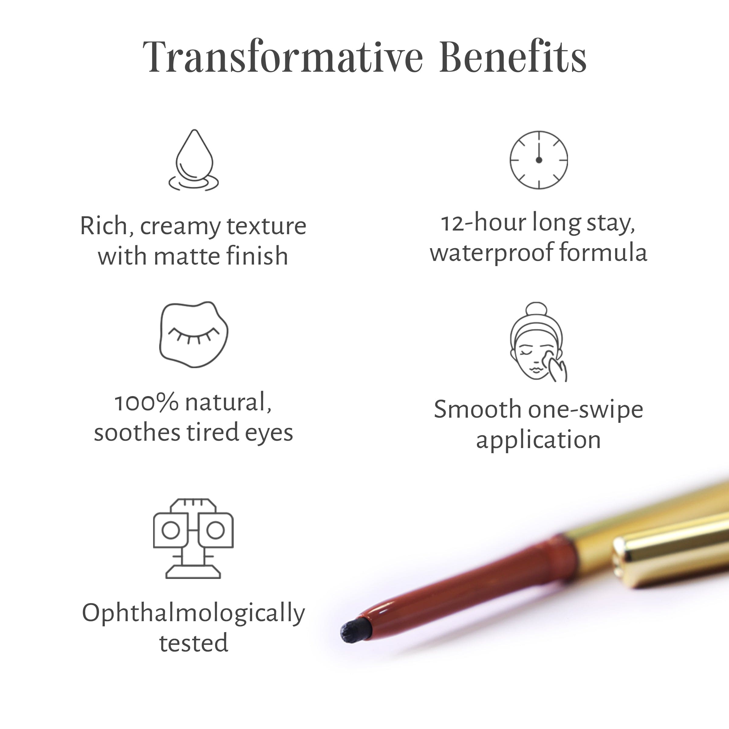 Illuminate Kohl Kajal -Matte Black