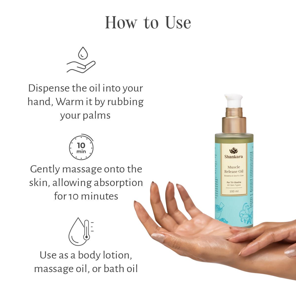 Muscle Release Oil - Shankara India