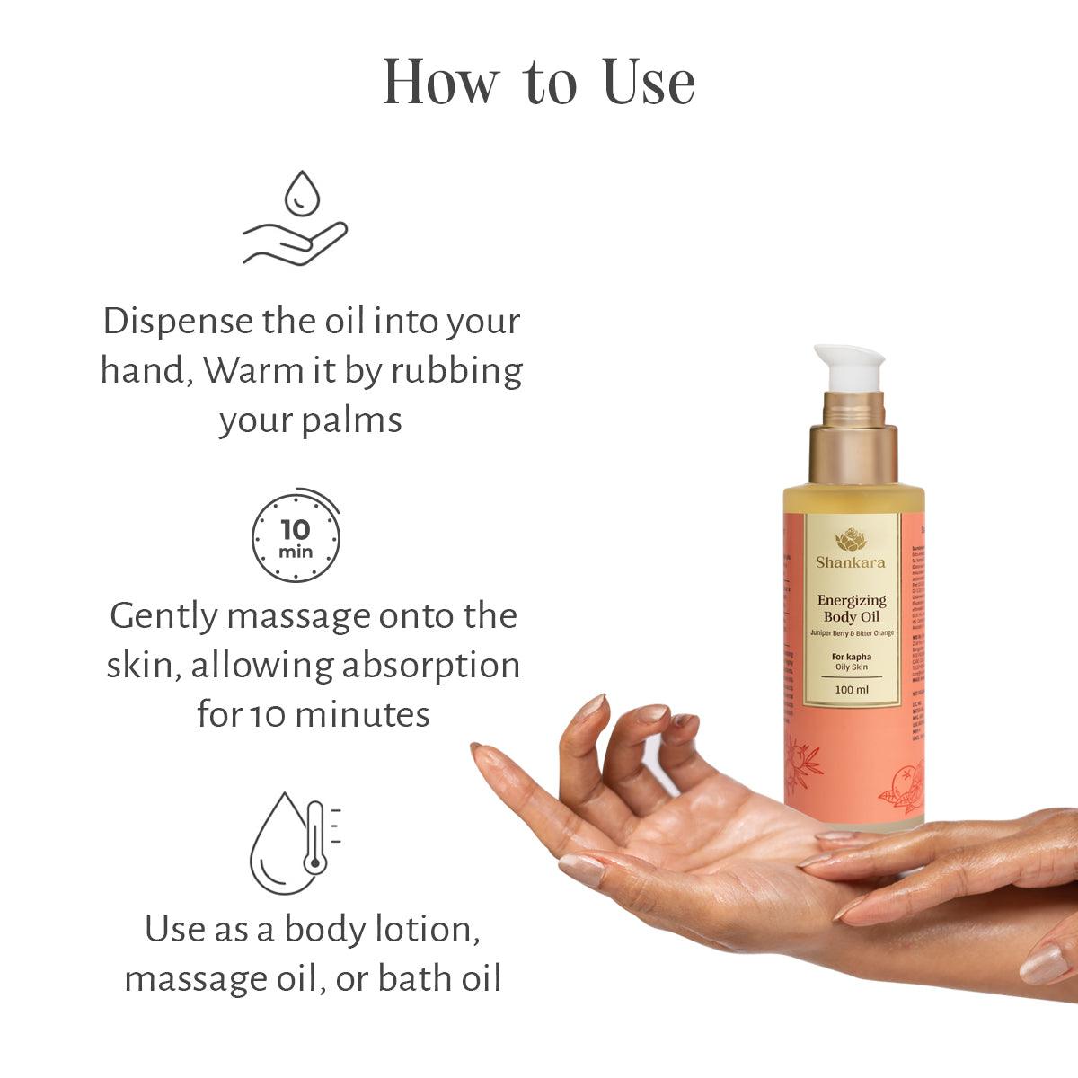 Energizing Body Oil - Shankara India