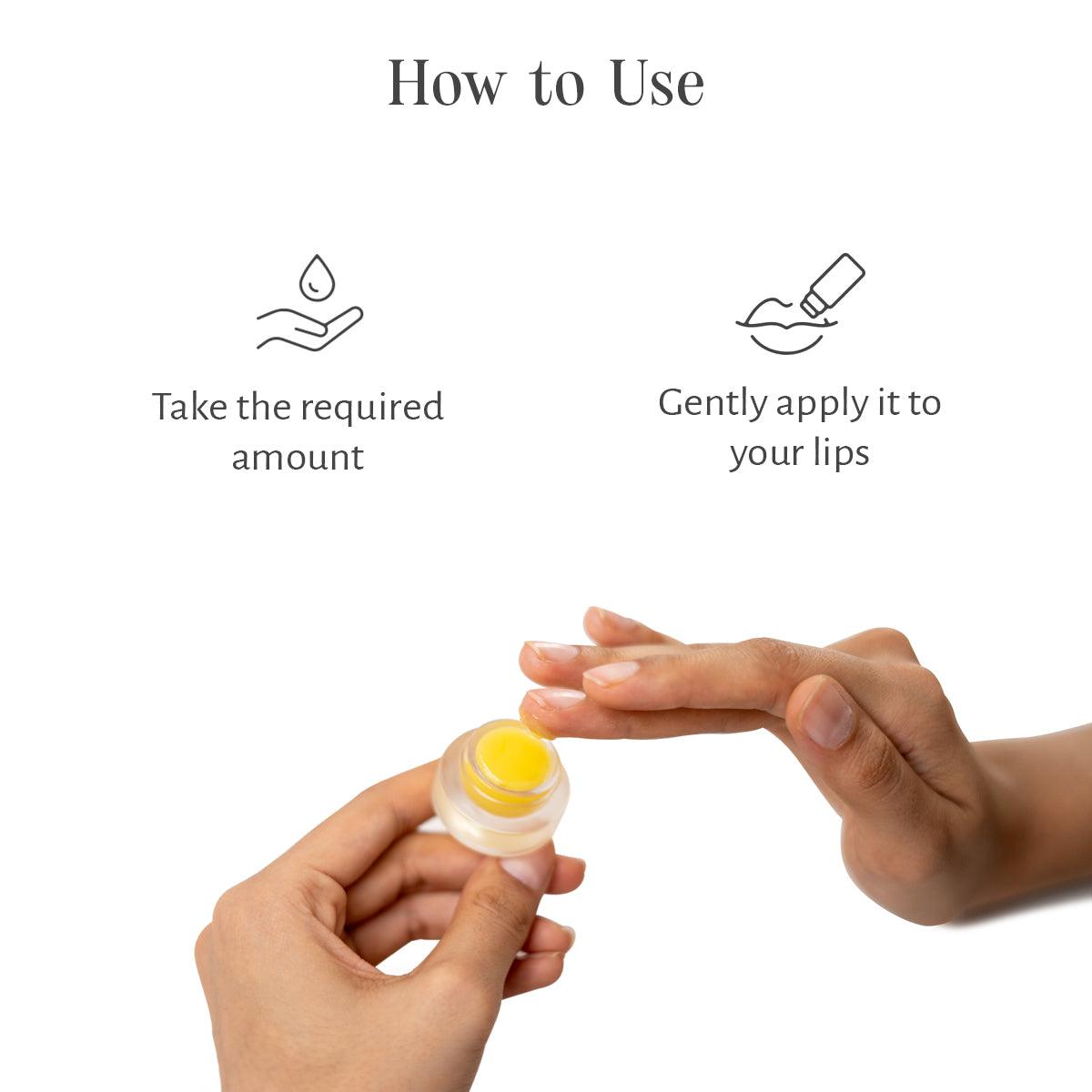 Gheesutrā Lemon Lip Butter - Shankara India