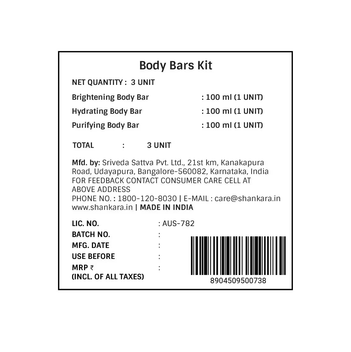 Body Bars Kit