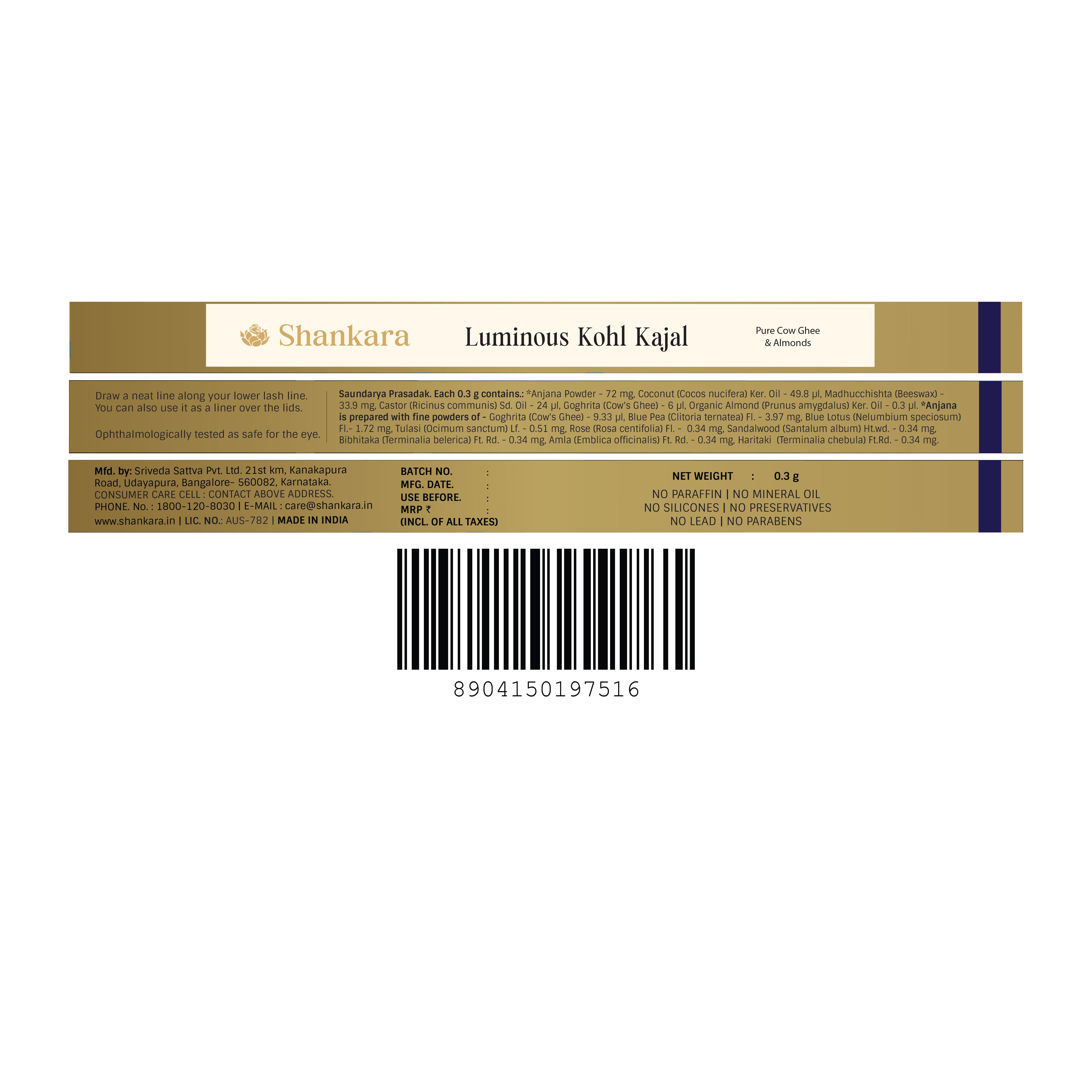 Luminous Kohl Kajal -Royal Blue