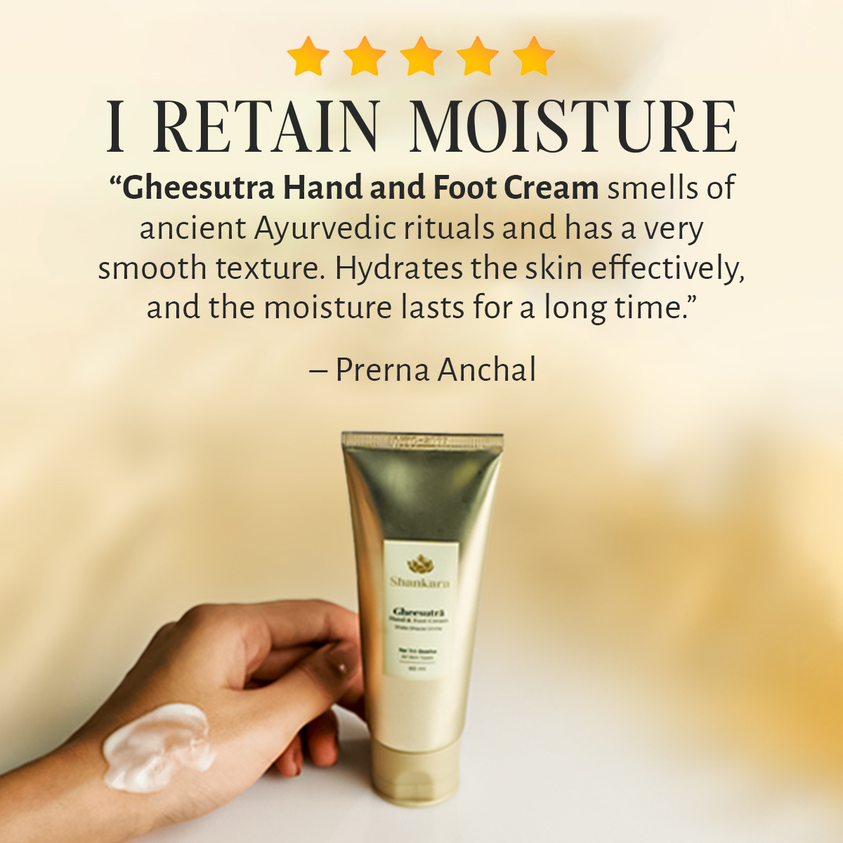 Gheesutrā Hand and Foot Cream