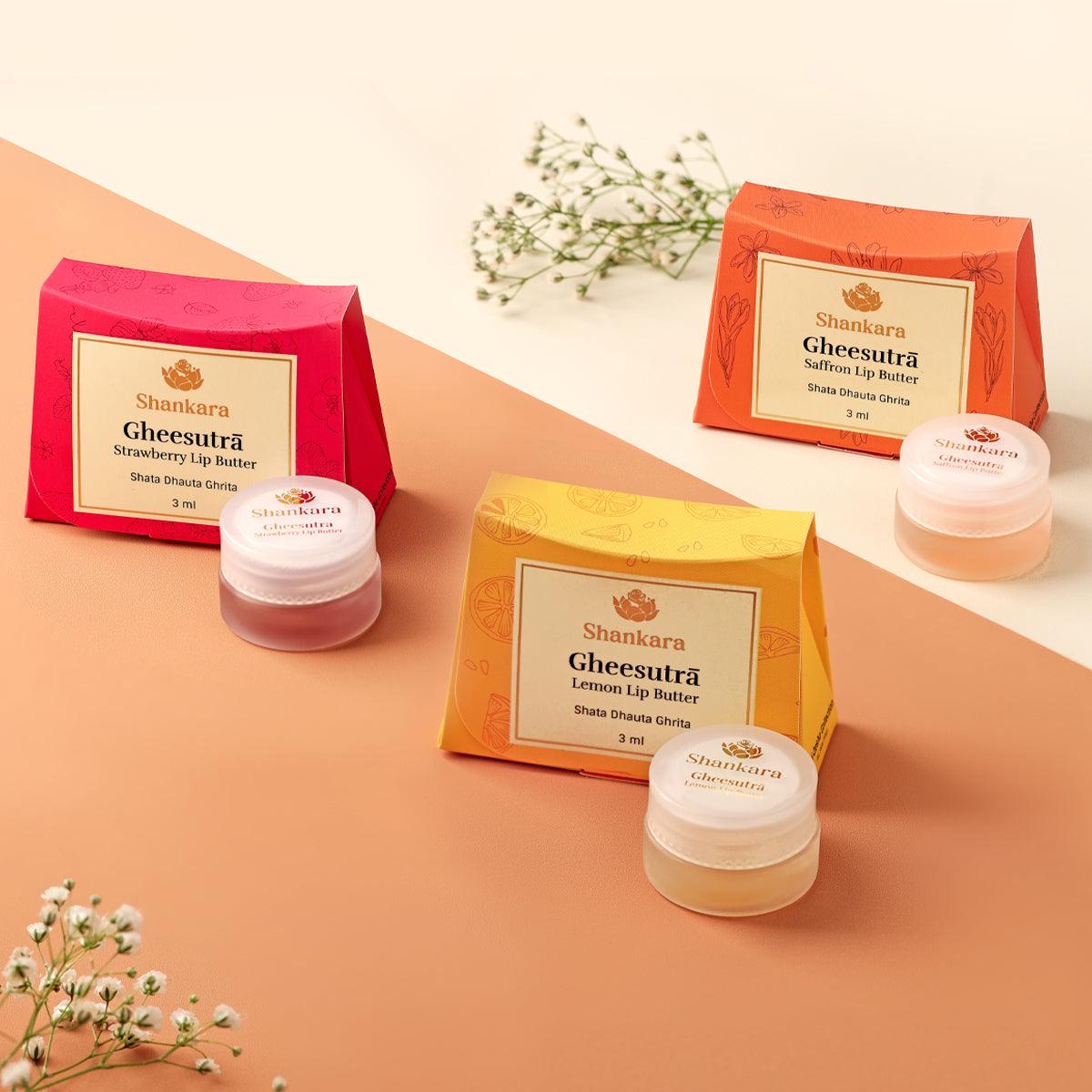 Gheesutrā Lip Butters - Shankara India