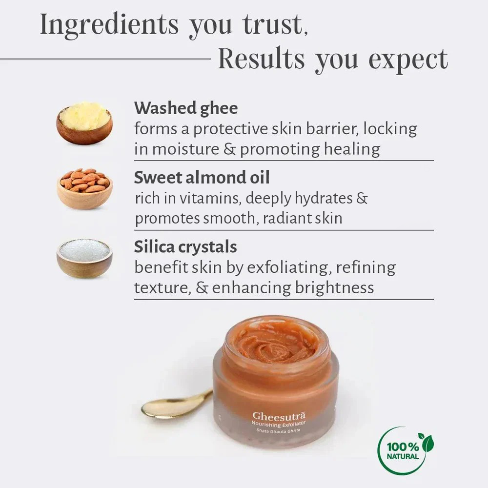 Gheesutrā Nourishing Exfoliator