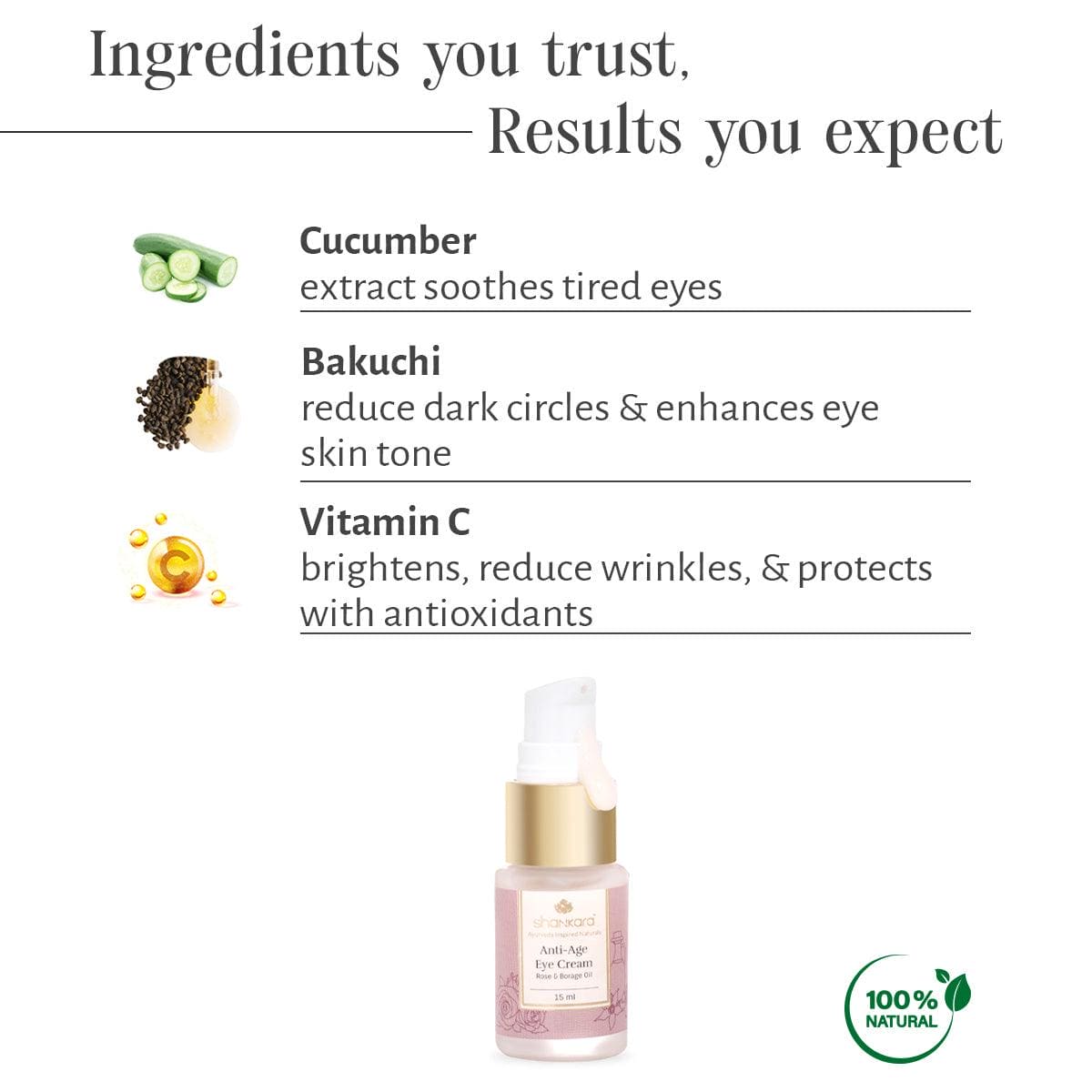 Anti-Age Eye Cream - Shankara India
