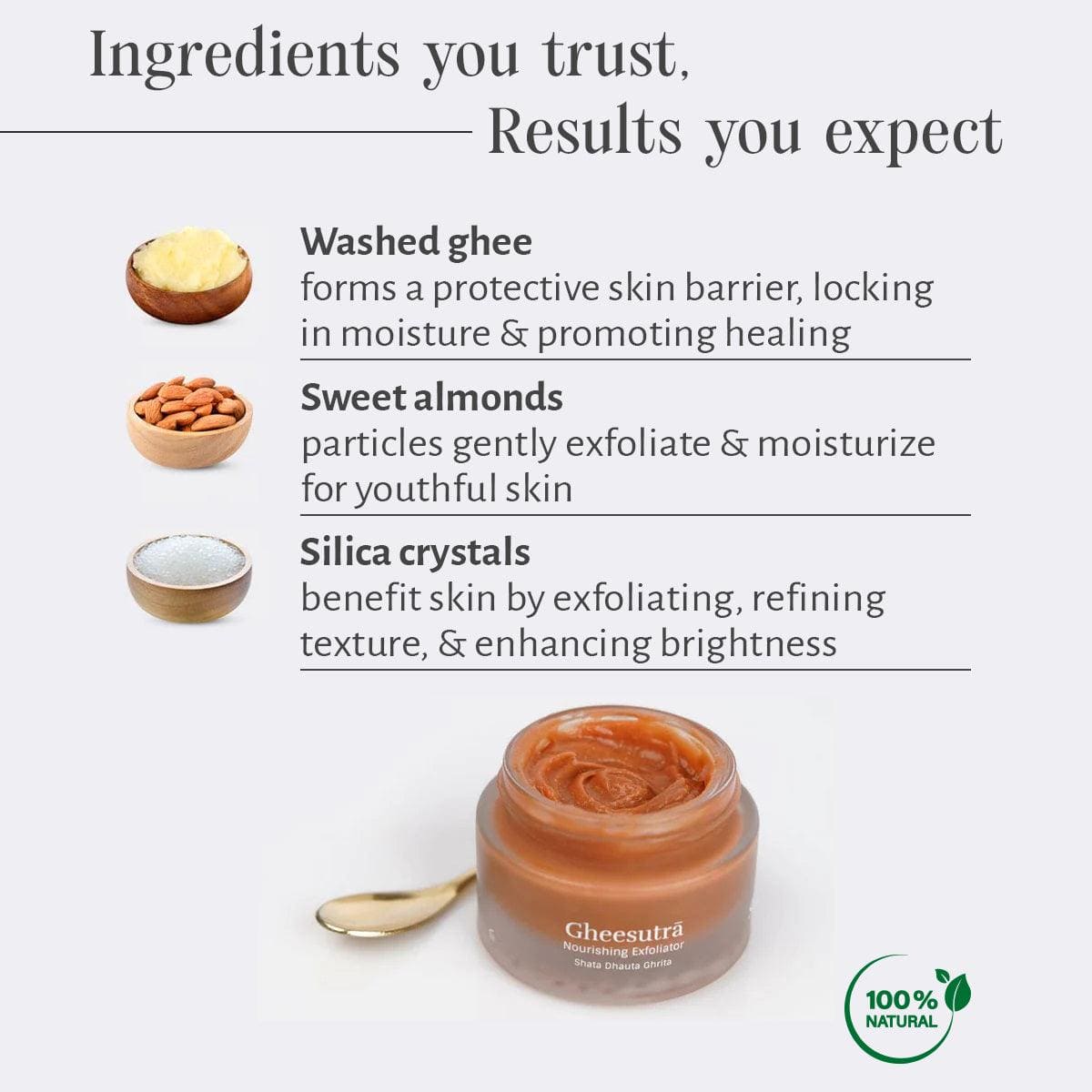 Gheesutrā Nourishing Exfoliator - Shankara India