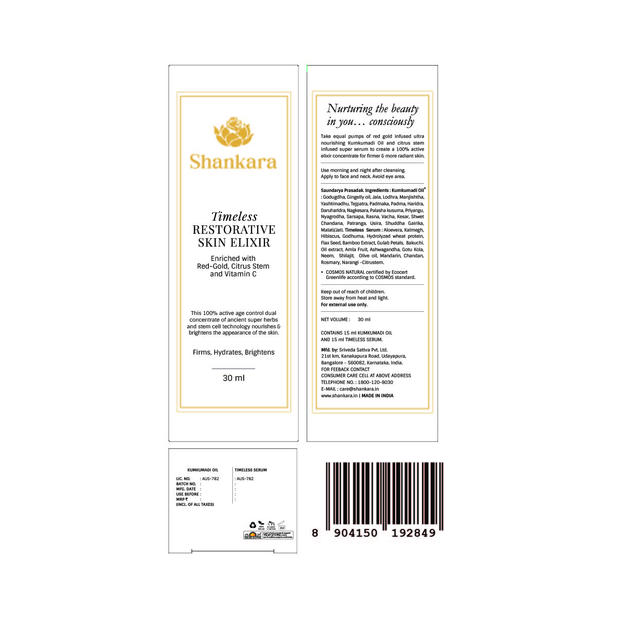 Timeless Restorative Skin Elixir