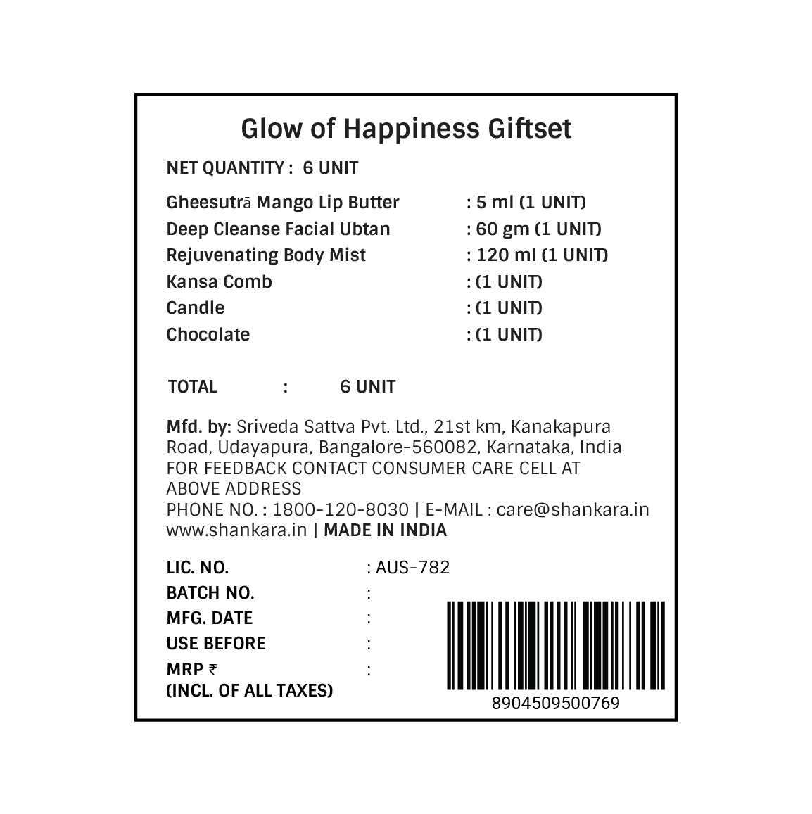 Glow of Happiness Giftset