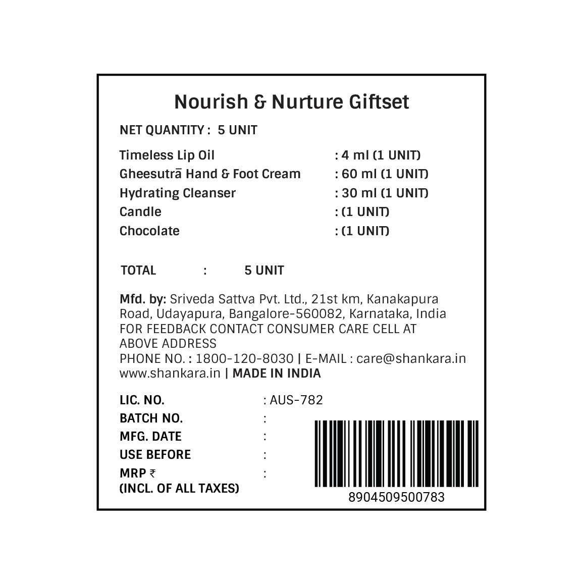 Nourish & Nurture Giftset